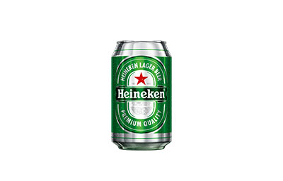 Heineken Lager Beer Can 33cl – liqueur club
